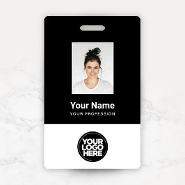 Anpassningsbar Employee Photo, Pub Code, Logotyp, 