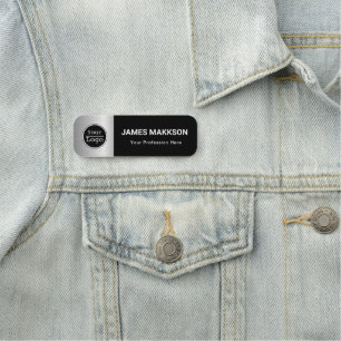 Anpassningsbar Employee Pin Namn bricka eller Magn Namnbricka