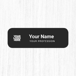Anpassningsbar Employee Pin Namn bricka eller Magn Namnbricka