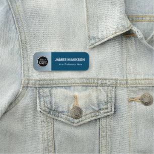 Anpassningsbar Employee Pin Namn bricka eller Magn Namnbricka