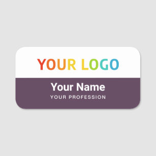 Anpassningsbar Employee Pin Namn bricka eller Magn Namnbricka