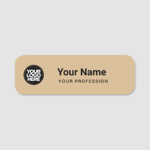 Anpassningsbar Employee Pin Namn bricka eller Magn Namnbricka