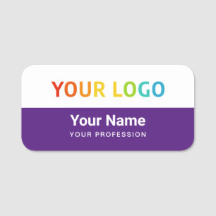Anpassningsbar Employee Pin Namn bricka eller Magn Namnbricka