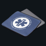 Anpassningsbar EMT Symbol Akut Medicinsk tekniker Laptop Fodral<br><div class="desc">Anpassningsbar EMT-Akut för medicinska tekniska gåvor!</div>