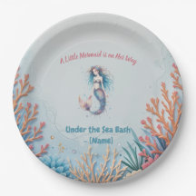 Anpassningsbar En liten Sjöjungfru är på väg under