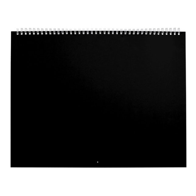 Anpassningsbar enfärgad kalender (Omslag)