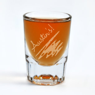 Anpassningsbar Engraved Austin's Shot Glass
