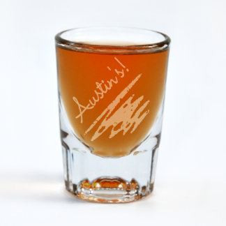Anpassningsbar Engraved Austin's Shot Glass