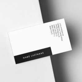 Anpassningsbar Enkel grundläggande, minimalistisk, Visitkort