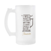 Anpassningsbar Enkel Modern Funny Beer Älskare Cit