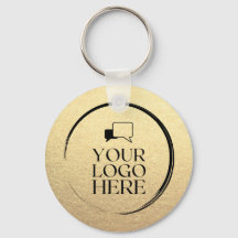 Anpassningsbar Enkelt rengör Guld-företag din Logo