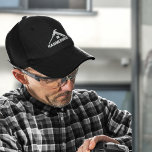 Anpassningsbar entreprenör Company Namn Home Const Broderad Keps<br><div class="desc">anpassningsbar firma namn,  med broderidetaljer,  med broderbelagd modern silhuetthusgrafik,  bestående av en hammare och två nagel.</div>