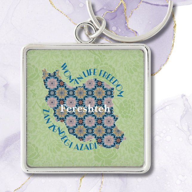 Anpassningsbar Equality Bulk-julklappar för anstäl Fyrkantig Silverfärgad Nyckelring (Custom Equality Bulk Christmas Gifts for Employees)