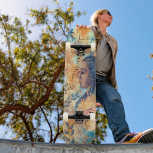 Anpassningsbar Etheral Höst löv Skateboard Deck