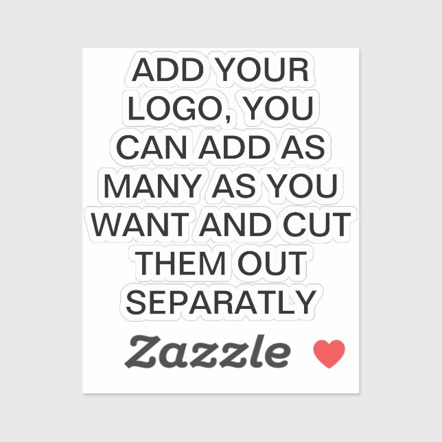 ANPASSNINGSBAR ETIKETT FÖR STORLEK SMALA (Ark)