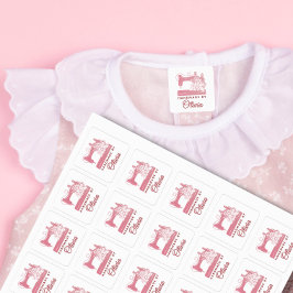 Anpassningsbar Etiketter för sömnad av kläder