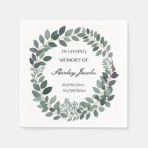 Anpassningsbar Eucalyptus Funeral - Elegant Memori