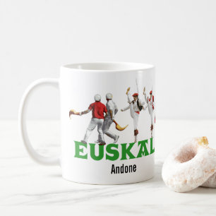 Anpassningsbar Euskal Herria Baskien Land festival Kaffemugg