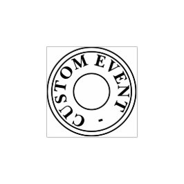 Anpassningsbar Event Hand Frimärke Stämpel