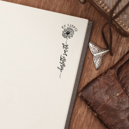 Anpassningsbar Ex Libris, Daisy Bok Stämpel