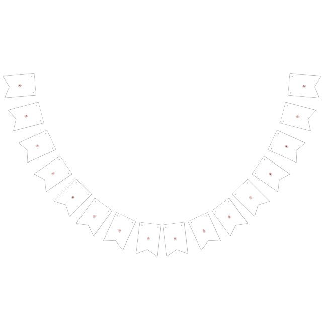 Anpassningsbar Fabric & Personlig Bunting Banners Vimplar (Alla)