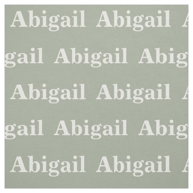 Anpassningsbar Fabric - Personlig Namn Fabric Tyg (Provkarta)
