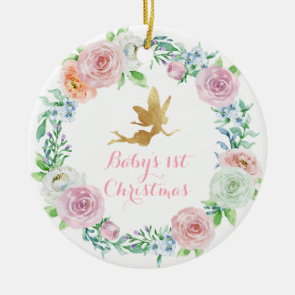 Anpassningsbar Fairy Baby 1st jul Ornament Girl