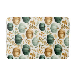 Anpassningsbar Fall Pumpkin Photo Ram Badrumsmatta