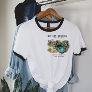 Anpassningsbar Familj Reunion Tulum Sommar Vacatio T Shirt