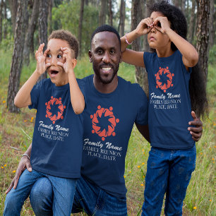 Anpassningsbar Familjeåterförening T Shirt