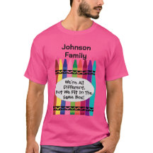 Anpassningsbar familjeåterträff T-shirt