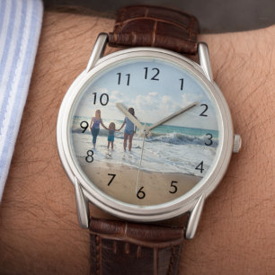 Anpassningsbar familjefotovakt armbandsur