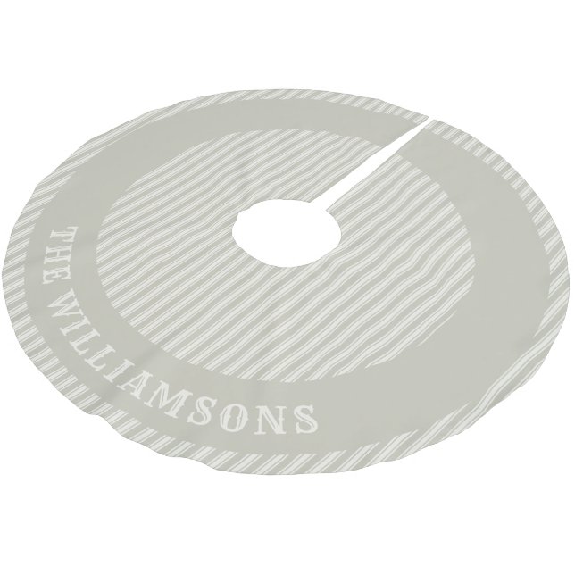 anpassningsbar-familjen namn julgran-kjolen julgransmatta borstad polyester (Vinklad)