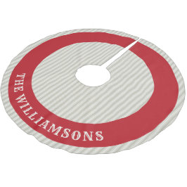 anpassningsbar-familjen namn julgran-kjolen julgransmatta borstad polyester