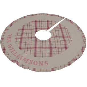 anpassningsbar-familjen namn julgran-kjolen julgransmatta borstad polyester