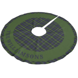 anpassningsbar-familjen namn julgran-kjolen julgransmatta borstad polyester