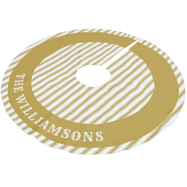 anpassningsbar-familjen namn julgran-kjolen julgransmatta borstad polyester (Vinklad)