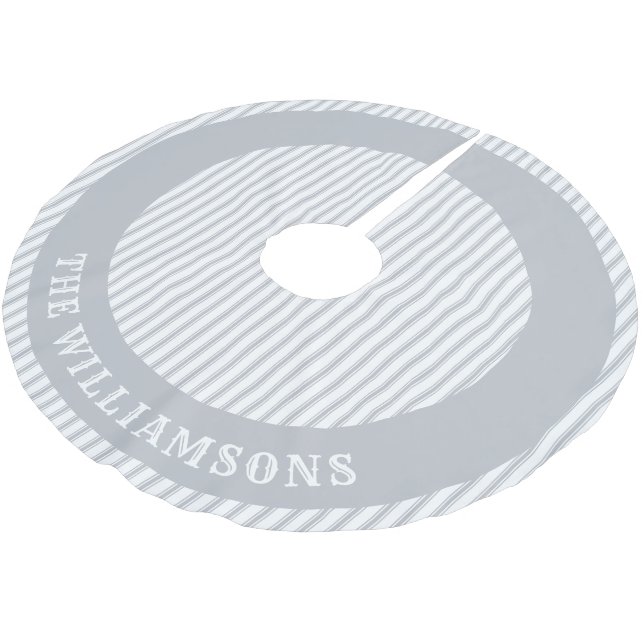 anpassningsbar-familjen namn julgran-kjolen julgransmatta borstad polyester (Vinklad)