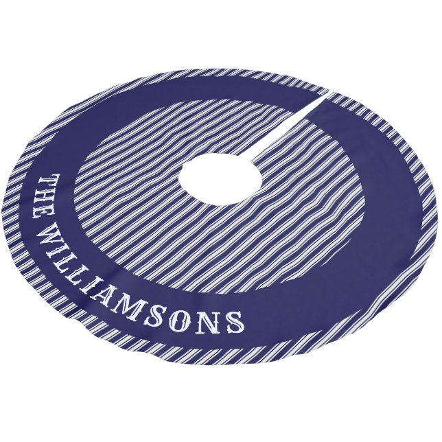 anpassningsbar-familjen namn julgran-kjolen julgransmatta borstad polyester (Vinklad)