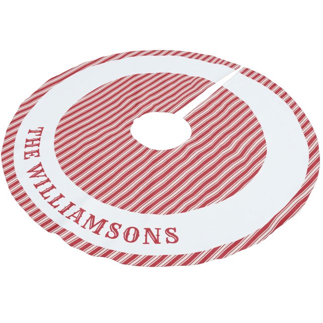 anpassningsbar-familjen namn julgran-kjolen julgransmatta borstad polyester (Vinklad)