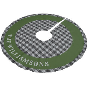 anpassningsbar-familjen namn julgran-kjolen julgransmatta borstad polyester