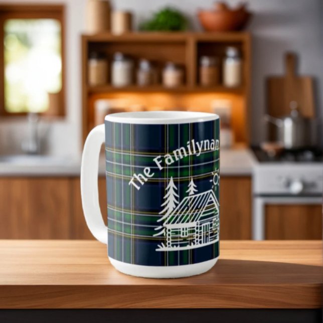 Anpassningsbar-familjens kabinkeramik kaffemugg (Skapare uppladdad)