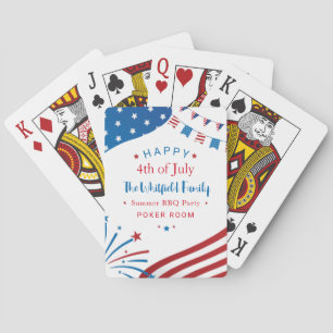 Anpassningsbar Family 4:e juli-spelrummet i Party Casinokort