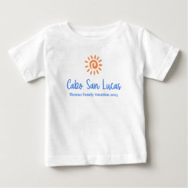 Anpassningsbar Family Cabo San Lucas Vacation-jul T Shirt