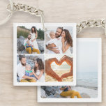 Anpassningsbar Family Collage 5 Photo Personlig<br><div class="desc">Minnet av det som är viktigast med den här nyckelkedjan för anpassningsbarnas familjesamling, med fem av dina favoritfoton i en vackert utformad design. Perfekt för stolta föräldrar, mor- och farföräldrar eller någon som omhuldar meningsfulla minnen förvandlar den här personligens nyckelkedja ögonblicksbilder till en kompakt, vardaglig hjärtefråga. Layouten är ren och...</div>