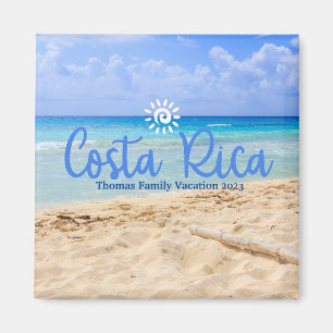 Anpassningsbar Family Costa Rica Vacation-jul Magnet
