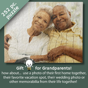 Anpassningsbar Family Couple Photo 250 biet Pussel