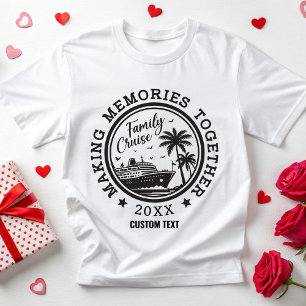 Anpassningsbar Family Cruise 2025 Skapar minnen ti T Shirt