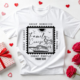 Anpassningsbar Family Cruise 2025 Vacation Cruise T Shirt