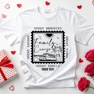 Anpassningsbar Family Cruise 2025 Vacation Cruise T Shirt